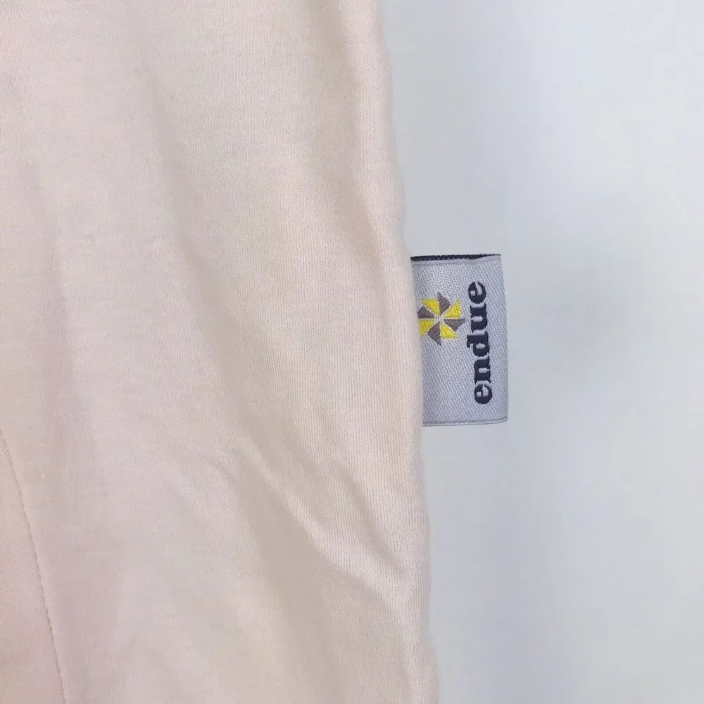 Endue Baby Girl Organic Cotton Bodysuit Pink 3-6 Mo Snap‎ Button
